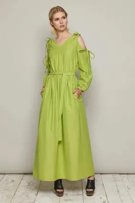 Elisabet Dress (Green) | size: M
