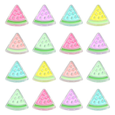 35Pcs 7 Colors Resin Enamel Beads