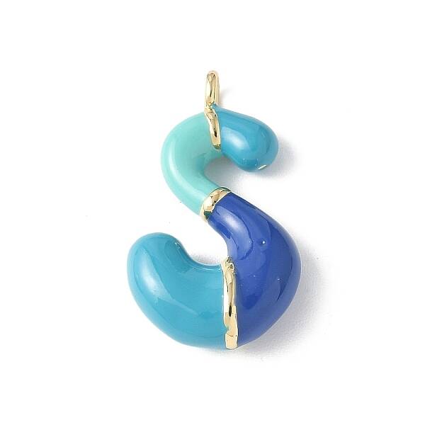 Brass Enamel Pendants