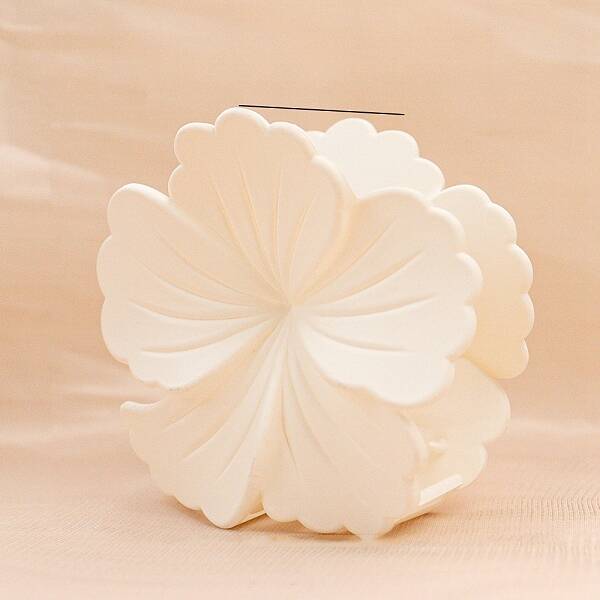 Flower Plastic Claw Hair Clips