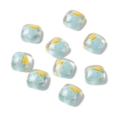 Transparent Resin Cabochons