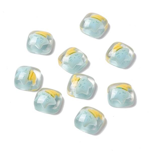Transparent Resin Cabochons