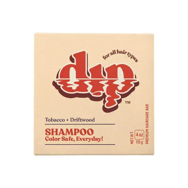 Color Safe Shampoo Bar for Every Day - Tobacco & Driftwood | Size: 4 oz | Fragrance: Tobacco & Driftwood
