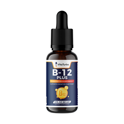 B-12 Plus Drops Plus - 2 FL Oz - 46mg Per Serving