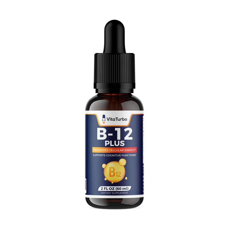 B-12 Plus Drops Plus - 2 FL Oz - 46mg Per Serving