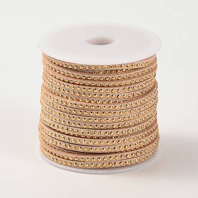 Rivet Faux Suede Cord