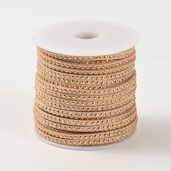 Rivet Faux Suede Cord