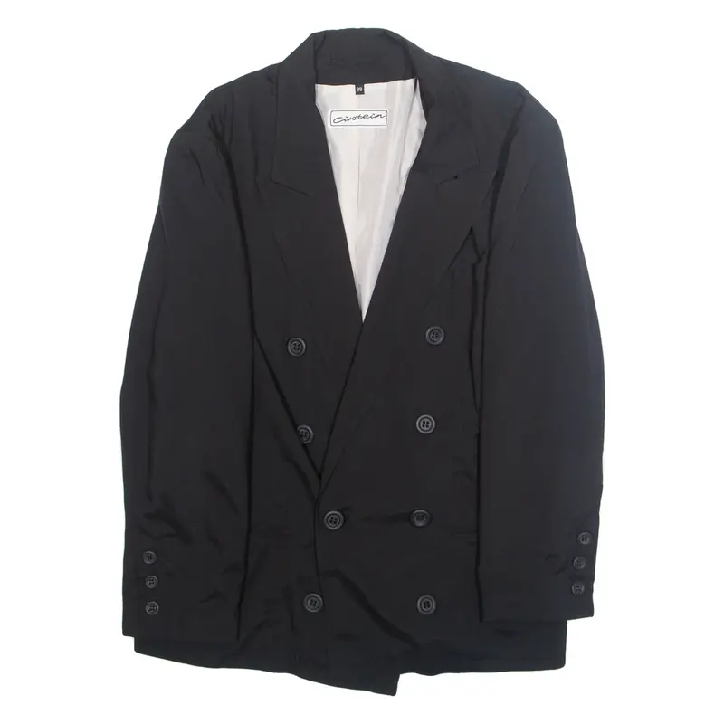 CIRSTEIN Womens Blazer Jacket Black L