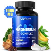 Viyouth 1000mg Magnesium Complex - 10 Elemental Magnesium Complex & Zinc for Calming Sleep & Relax - US Made - Dietary S