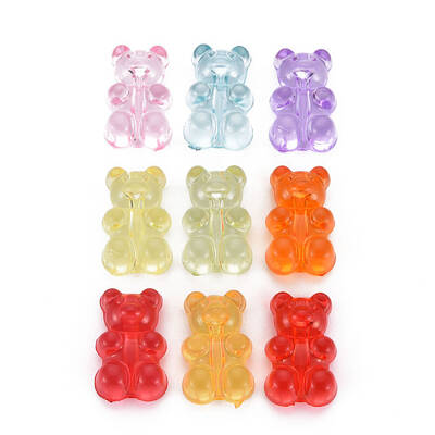 Transparent Acrylic Beads