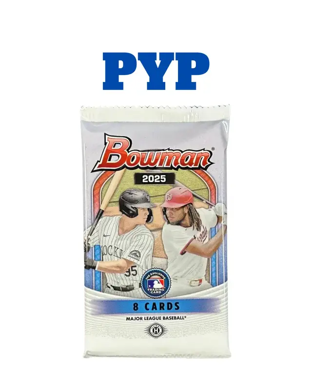 2025 Bowman Hobby Pack PYP