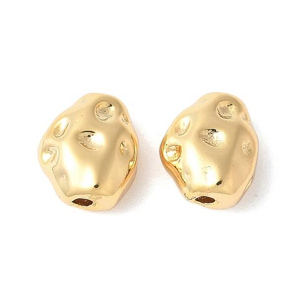 Nuggets Brass Beads