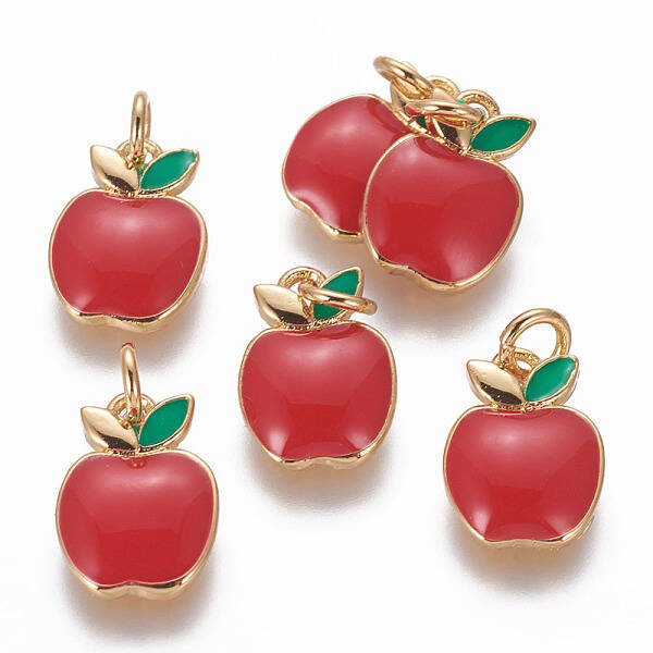 Brass Enamel Charms