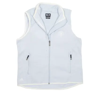 ADIDAS Wilmington Island Club Fleece Gilet Blue Womens S