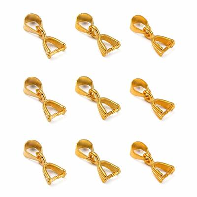 Brass Ice Pick Pinch Bails