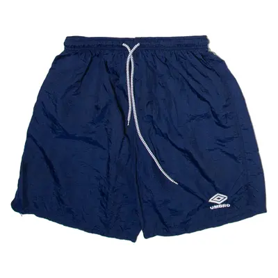 UMBRO Mens Casual Shorts Blue Striped L W26