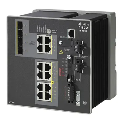 IE-4000-4T4P4G-E= Cisco IE4000 4x 4x PoE+ 4x Combo SFP Switch