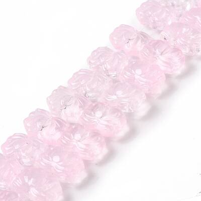 Transparent Glass Beads Strands
