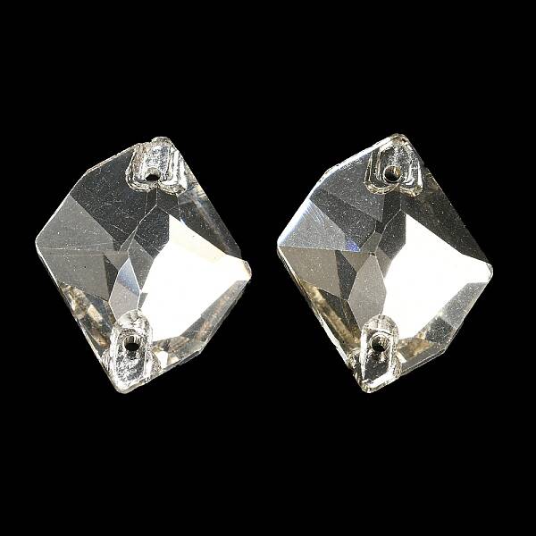 Glass Connector Charms