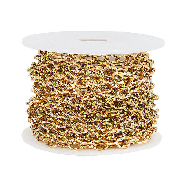 PVD Vacuum Plating 304 Stainless Steel Cable Chains