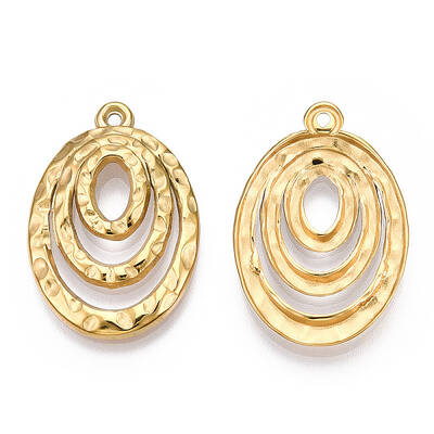 Ion Plating(IP) 304 Stainless Steel Pendants