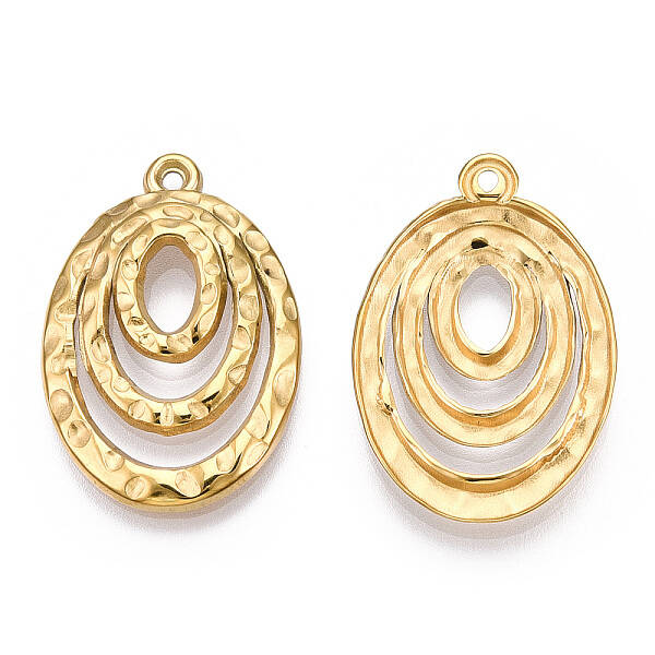 Ion Plating(IP) 304 Stainless Steel Pendants