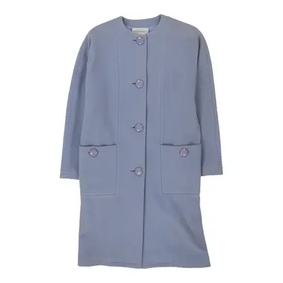 Mila Schon Jacket - Medium Blue Cashmere Blend | Size: medium