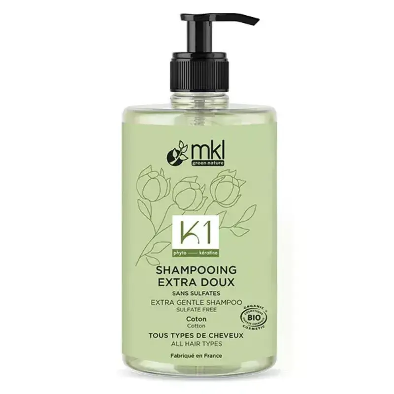 MKL Green Nature - K1 Phyto Keratin - Extra Delicate Shampoo - Organic Cotton 750ML