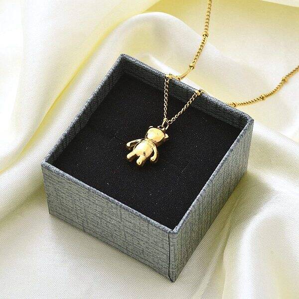 Ion Plating(IP) 304 Stainless Steel Pendant Necklace