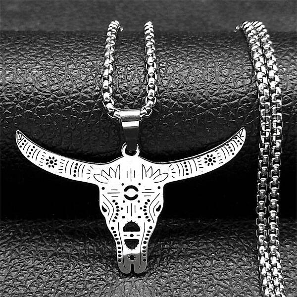 304 Stainless Steel Pendant Necklaces