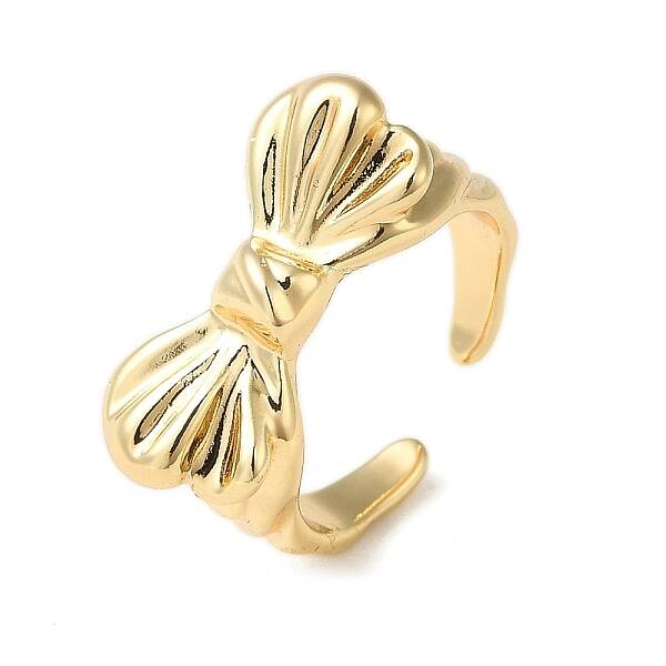 Brass Open Cuff Ring