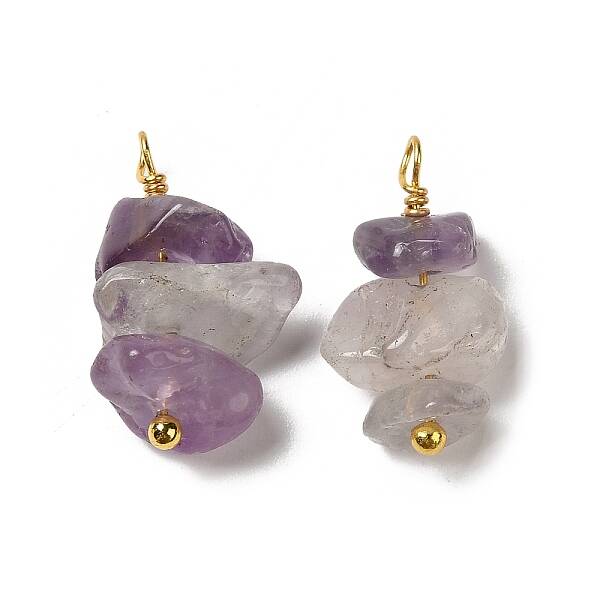 Natural Amethyst Pendants