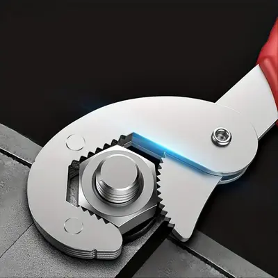 Adjustable Wrench, Multi-functional Wrench & Pliers Combo for DIY and Home Repairs, Durable Stainless Steel Wrench, Multifunc...