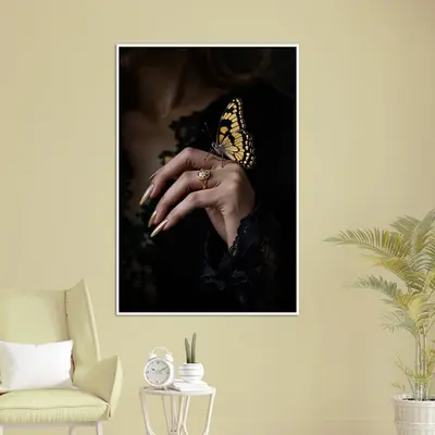 Winged Wonder - A Poetic Print