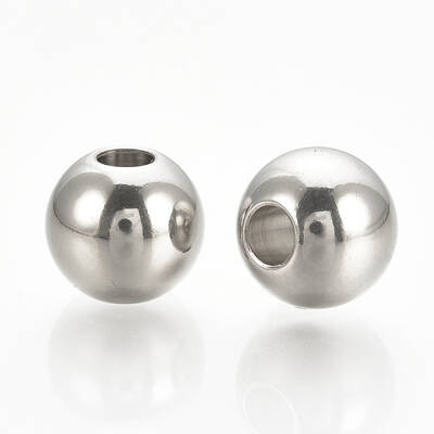 Tarnish Resistant 304 Stainless Steel Beads