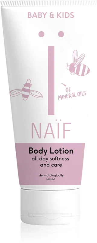 Naif Baby & Kids Emollient Body Lotion for Children and Babies - 200 ml