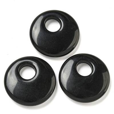 Natural Obsidian Pendants