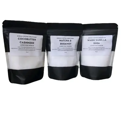 Luxury Laundry Scent Booster Additive - Non Toxic - for Fresh and Clean Clothes 6 oz Household Scented Fabric Softener Sample...