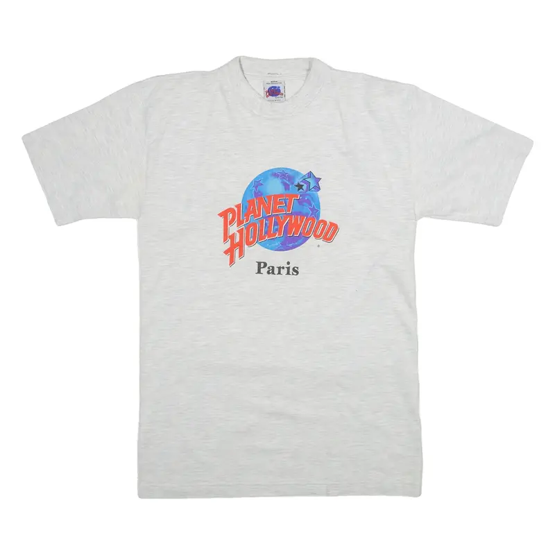 PLANET HOLLYWOOD Mens T-Shirt Grey M