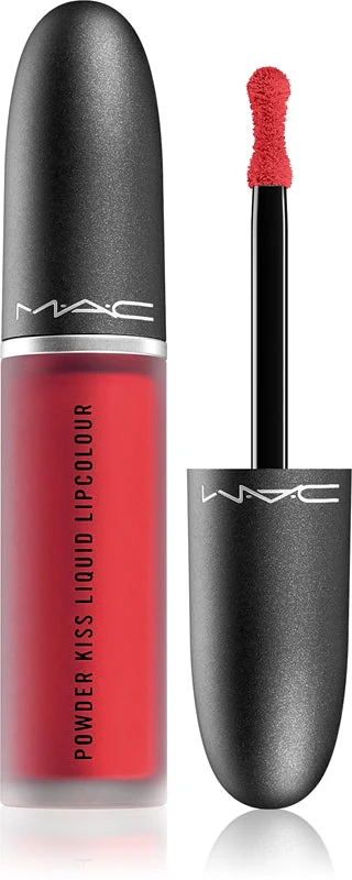 MAC Cosmetics Powder Kiss Liquid lipstick matte color Ruby Boo 5 ml