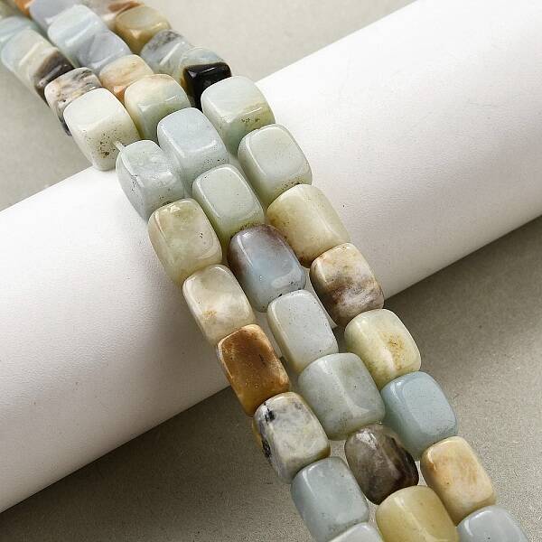 Natural Flower Amazonite Beads Strands