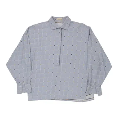 Gianni Versace Polo Shirt - XS Blue Cotton