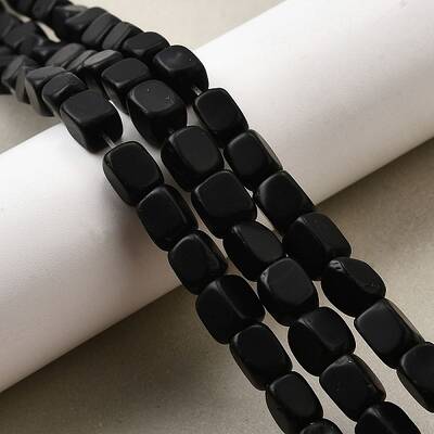 Natural Black Onyx Beads Strands