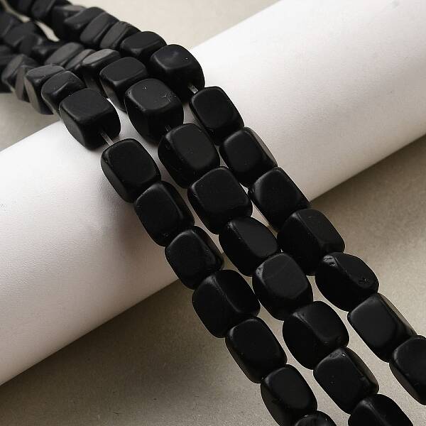 Natural Black Onyx Beads Strands