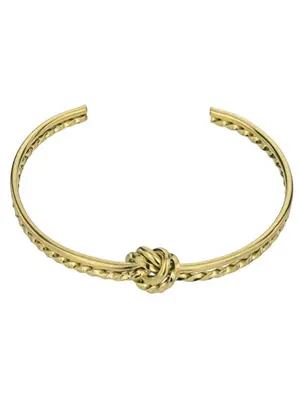 Emily westwood Elegant solid bracelet made of gold plated steel Carmen EWB24023G
