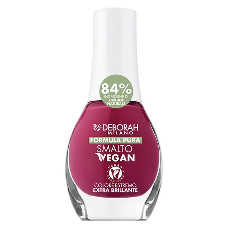 Deborah Pure Formula Vegan Nail Polish 10 - Dark Red 8.5 ml