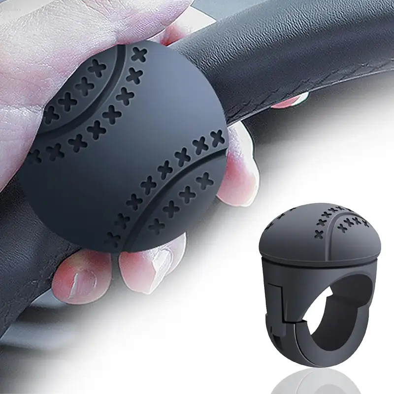 Car Steering Wheel Booster Steering Wheel Spinner Knob 360 Degree Rotation Steering Wheel Knob Ball Labor-saving One Hand Ste...