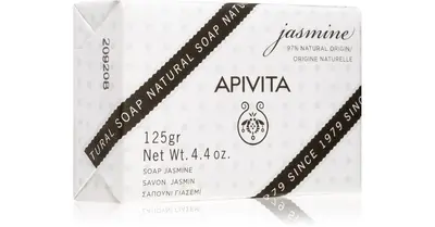 Apivita Soap Naturale Jasmine solid cleansing soap 125 g