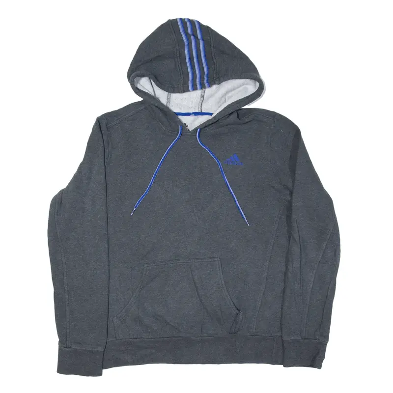 ADIDAS 2013 Hoodie Grey Pullover Womens L