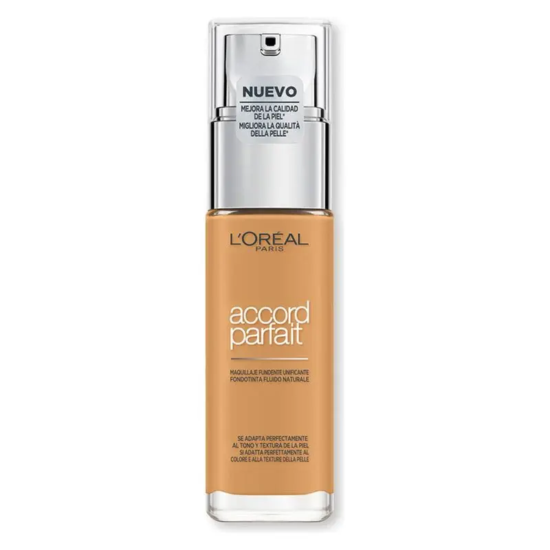 L'Oréal Accord Parfait Fluid Foundation Naturale Effect 6.5 N - Desert (30 ml)
